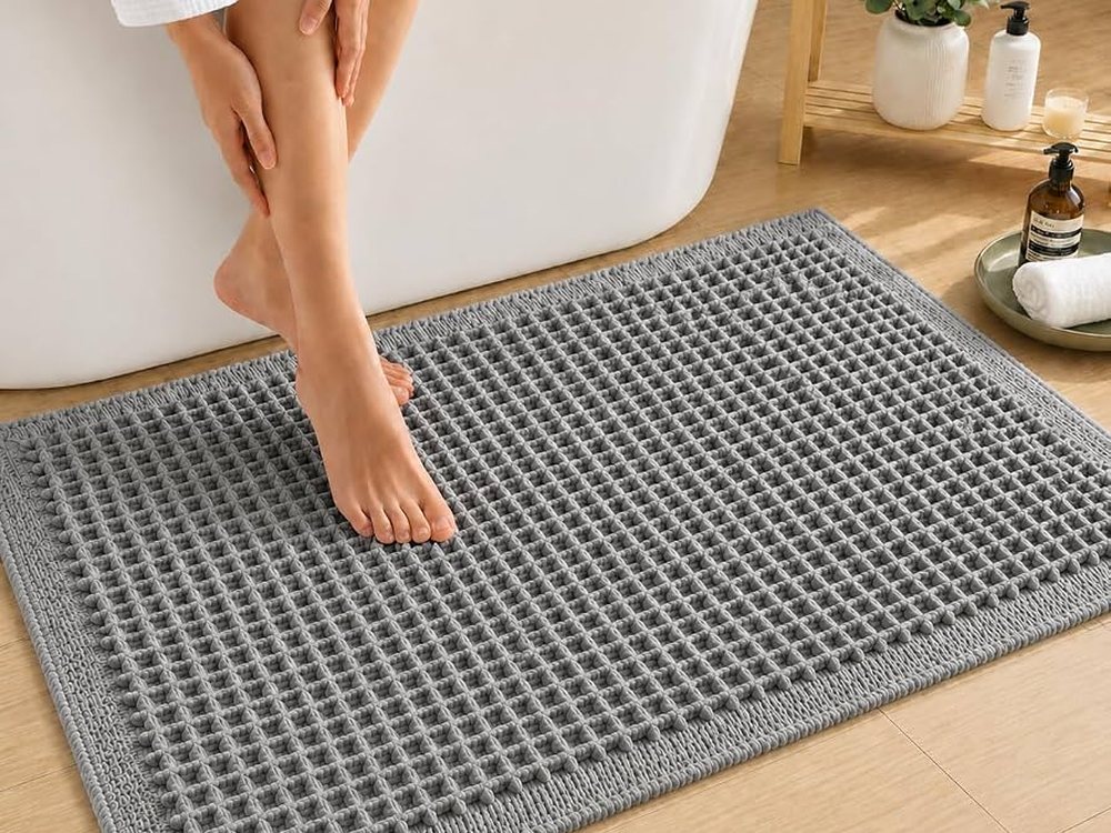Bath mat sourced through INDUS CIRCLE